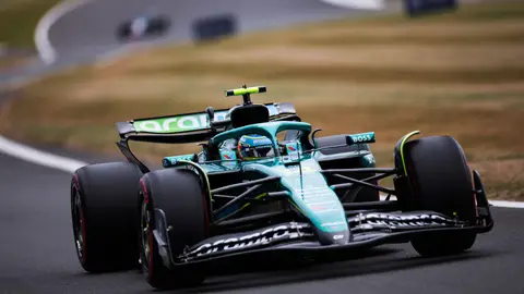 Fernando Alonso en el GP de Gran Bretaña Fernando Alonso en el GP de Gran Bretaña