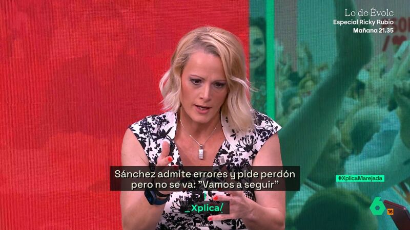 Zaida Cantera en laSexta Xplica