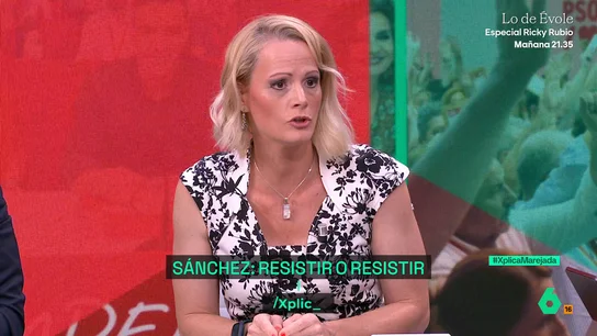 Zaida Cantera en laSexta Xplica Zaida Cantera en laSexta Xplica