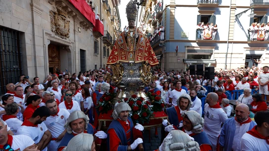 La procesión de San Fermín de 2025, en Pamplona La procesión de San Fermín de 2025, en Pamplona