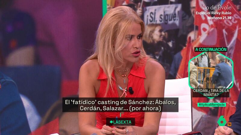 Afra Blanco en laSexta Xplica