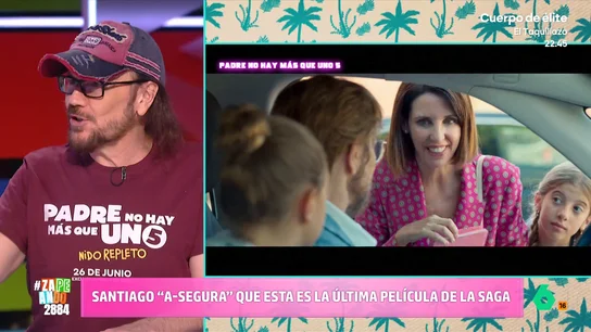 Santiago Segura deja la puerta abierta a una nueva entrega de 'Padre no hay más que uno': "La vida es muy larga" El director visita el programa para presentar la nueva entrega de su popular saga. Aunque ha anunciado que va a ser la última película de esta serie, no está cerrado a hacer una nueva dentro de unos años.