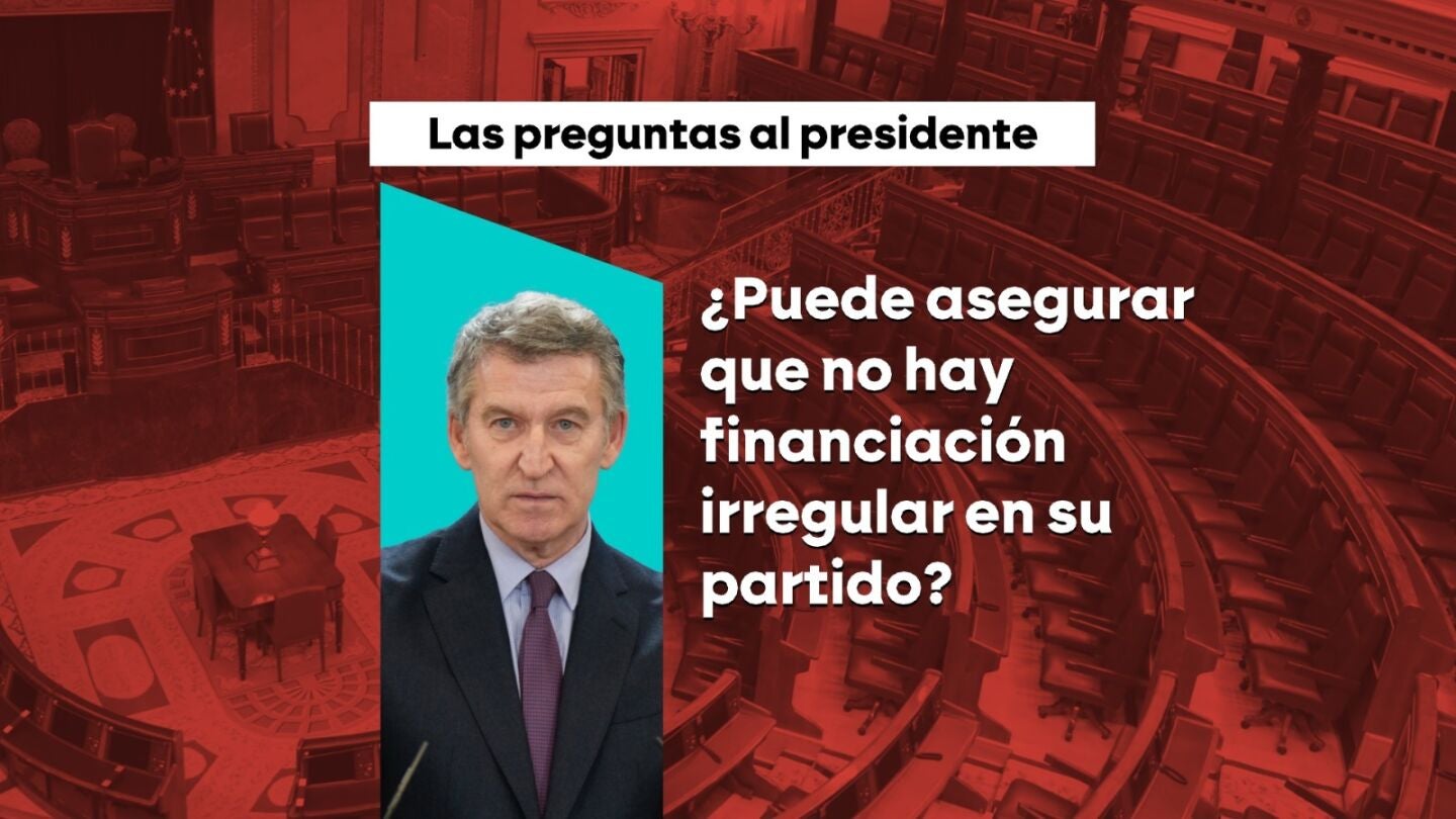 Feijóo buscará poner sobre las cuerdas a Sánchez con 50 preguntas sobre la "corrupción" de su Gobierno