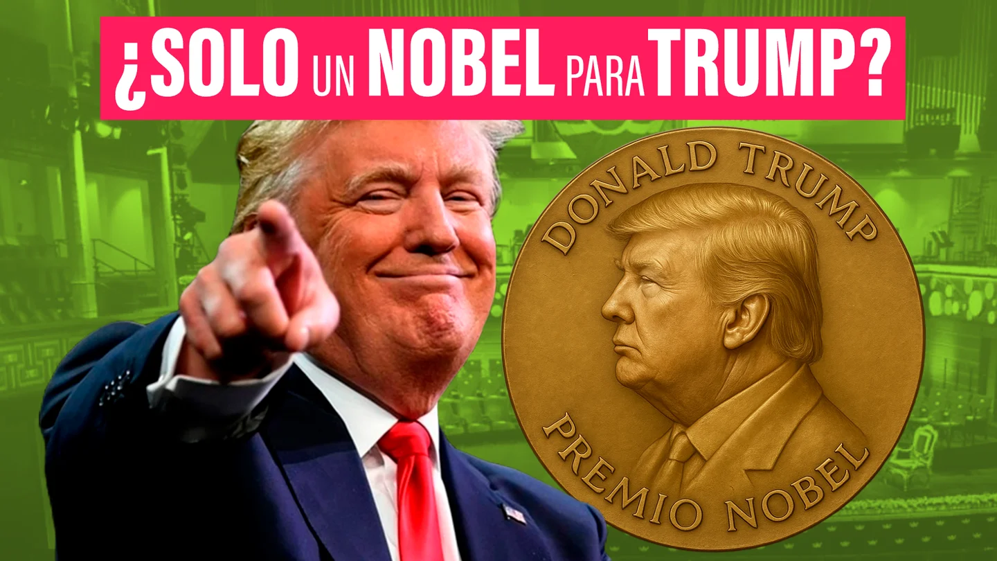 El Nobel de la Paz para Trump: cuando apoyar la guerra y la destrucción es motivo de premio internacional El Nobel de la Paz para Trump: cuando apoyar la guerra y la destrucción es motivo de premio internacional