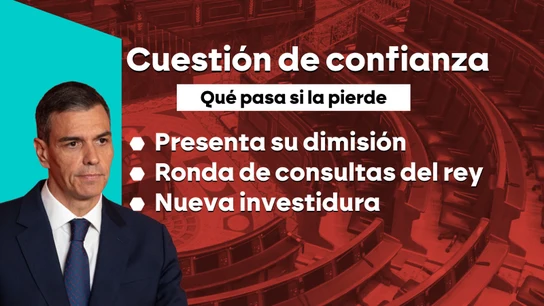 ¿Qué pasaría si Sánchez pierde una eventual cuestión de confianza? ¿Qué pasaría si Sánchez pierde una eventual cuestión de confianza?