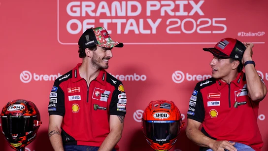 Pecco Bagnaia y Marc Márquez Pecco Bagnaia y Marc Márquez