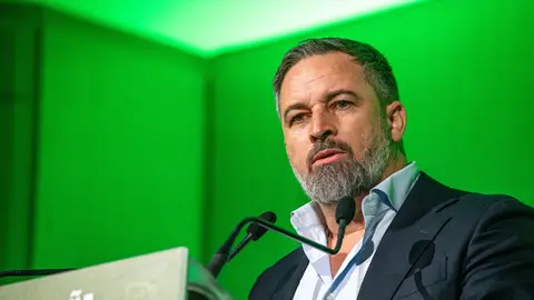 Imagen de archivo de Santiago Abascal. Imagen de archivo de Santiago Abascal.