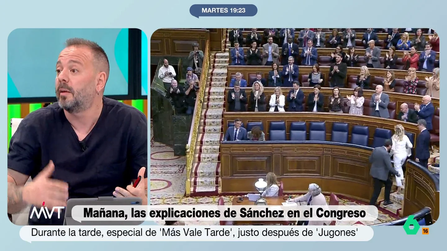 Antonio Maestre: "Las medidas contra la corrupción pueden evitar el problema a futuro, pero el que tienes ahora es presente" Antonio Maestre reflexiona sobre la comparecencia de mañana de Pedro Sánchez en la que presentará sus medidas contra la corrupción. "Podré estar de acuerdo con muchas de las medidas, pero creo que no va a cambiar la situación del Gobierno".