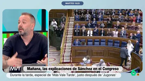 Antonio Maestre: "Las medidas contra la corrupción pueden evitar el problema a futuro, pero el que tienes ahora es presente" Antonio Maestre reflexiona sobre la comparecencia de mañana de Pedro Sánchez en la que presentará sus medidas contra la corrupción. "Podré estar de acuerdo con muchas de las medidas, pero creo que no va a cambiar la situación del Gobierno".