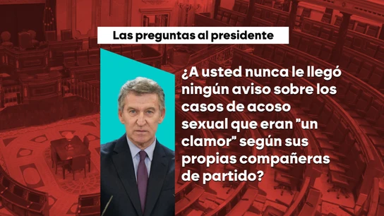 Feijóo buscará poner sobre las cuerdas a Sánchez con 50 preguntas sobre la "corrupción" de su Gobierno Feijóo buscará poner sobre las cuerdas a Sánchez con 50 preguntas sobre la "corrupción" de su Gobierno