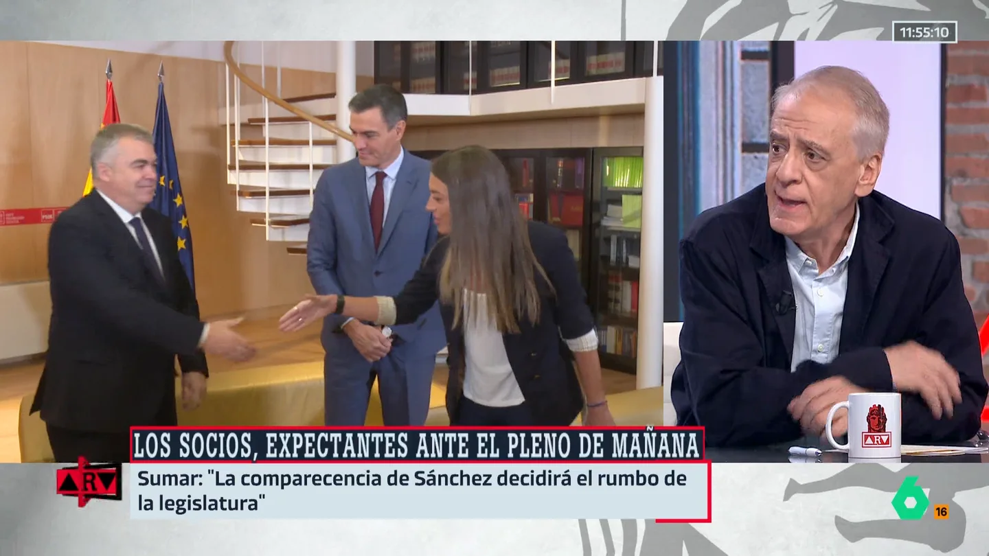 Cembrero señala por qué Sánchez rechaza una cuestión de confianza: "Si lo hace sabe que se acaba la legislatura" Cembrero señala por qué Sánchez rechaza una cuestión de confianza: "Si lo hace sabe que se acaba la legislatura"