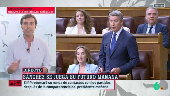 Montesinos señala que el PP volverá a sondear a los socios de Sánchez para saber si hay opción de una moción de censura Montesinos señala que el PP volverá a sondear a los socios de Sánchez para saber si hay opción de una moción de censura