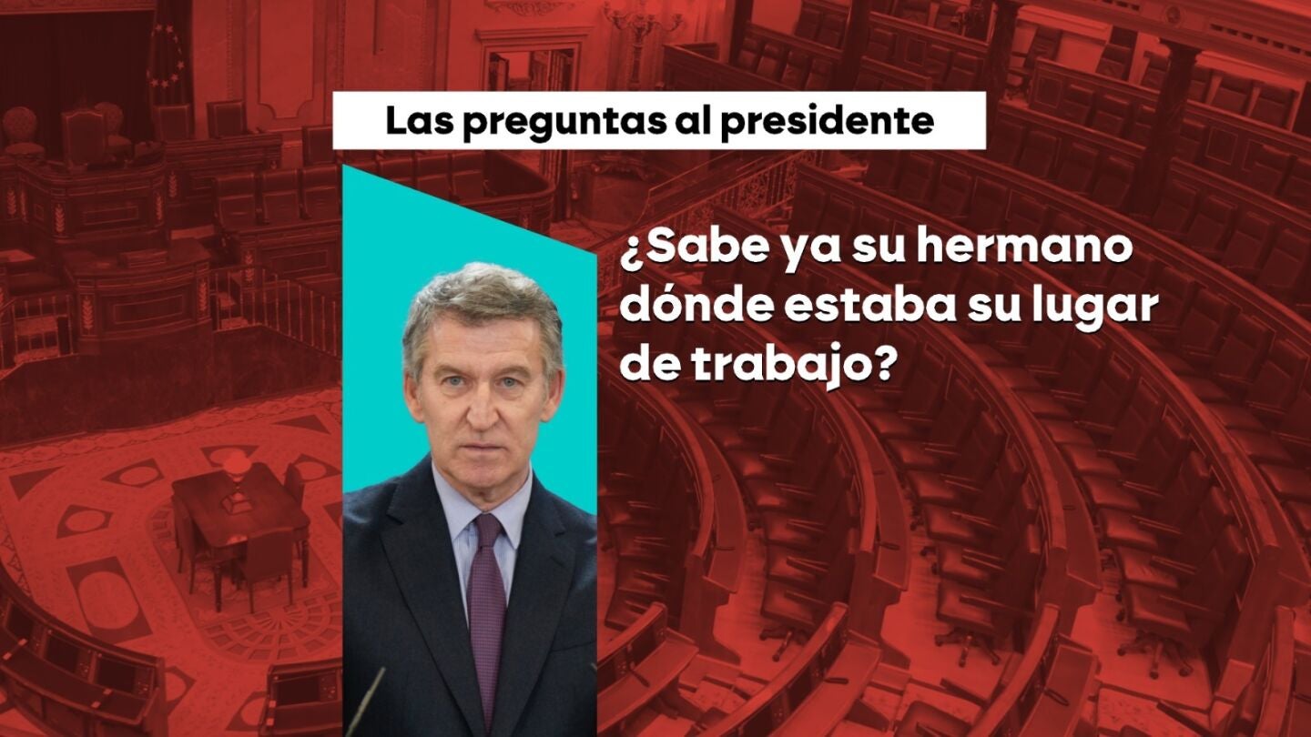 Feijóo buscará poner sobre las cuerdas a Sánchez con 50 preguntas sobre la "corrupción" de su Gobierno