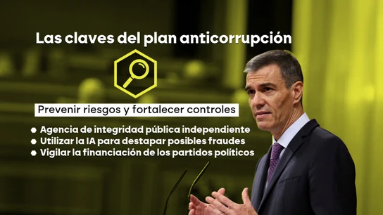 Así es el plan anticorrupción de Sánchez: una agencia independiente, auditorías externas, listas negras y protección a los denunciantes Así es el plan anticorrupción de Sánchez: una agencia independiente, auditorías externas, listas negras y protección a los denunciantes