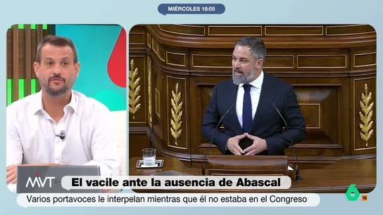 Fernández-Miranda, sobre la actitud de Abascal en el Congreso: "Quiere diferenciarse del PP y se está quedando fuera de los márgenes de la política" Fernández-Miranda, sobre la actitud de Abascal en el Congreso: "Quiere diferenciarse del PP y se está quedando fuera de los márgenes de la política"