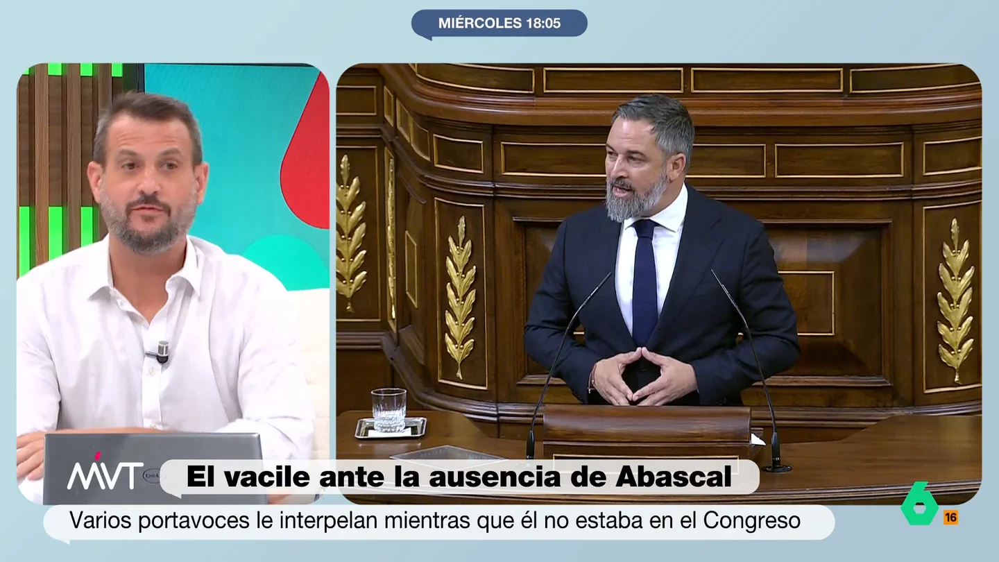 Fernández-Miranda, sobre la actitud de Abascal en el Congreso: "Quiere diferenciarse del PP y se está quedando fuera de los márgenes de la política" Fernández-Miranda, sobre la actitud de Abascal en el Congreso: "Quiere diferenciarse del PP y se está quedando fuera de los márgenes de la política"