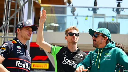 Verstappen. Hulkenberg y Alonso Verstappen. Hulkenberg y Alonso