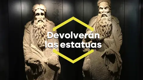 Los Franco, tras ser condenados, aceptan devolver las estatuas que se llevaron del Pórtico de la Gloria de la catedral de Santiago Los Franco, tras ser condenados, aceptan devolver las estatuas que se llevaron del Pórtico de la Gloria de la catedral de Santiago