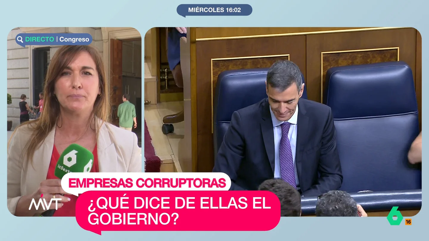 Sonia Adan, sobre las empresas corruptoras: "Sánchez ha dicho que esas empresas no se pueden ir de rositas" Sonia Adan, sobre las empresas corruptoras: "Sánchez ha dicho que esas empresas no se pueden ir de rositas"