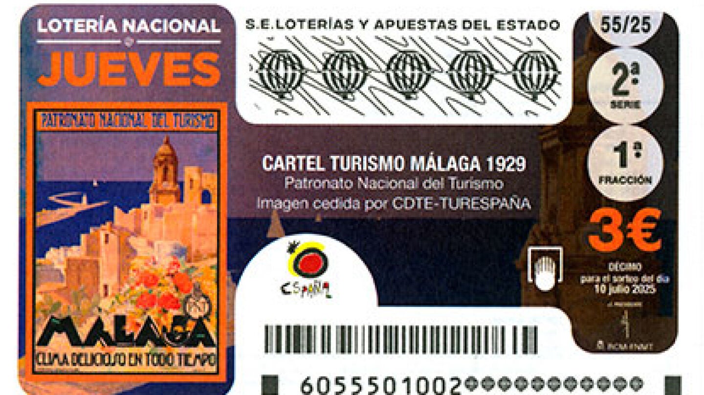 Lotería Nacional del jueves 10 de julio de 2025