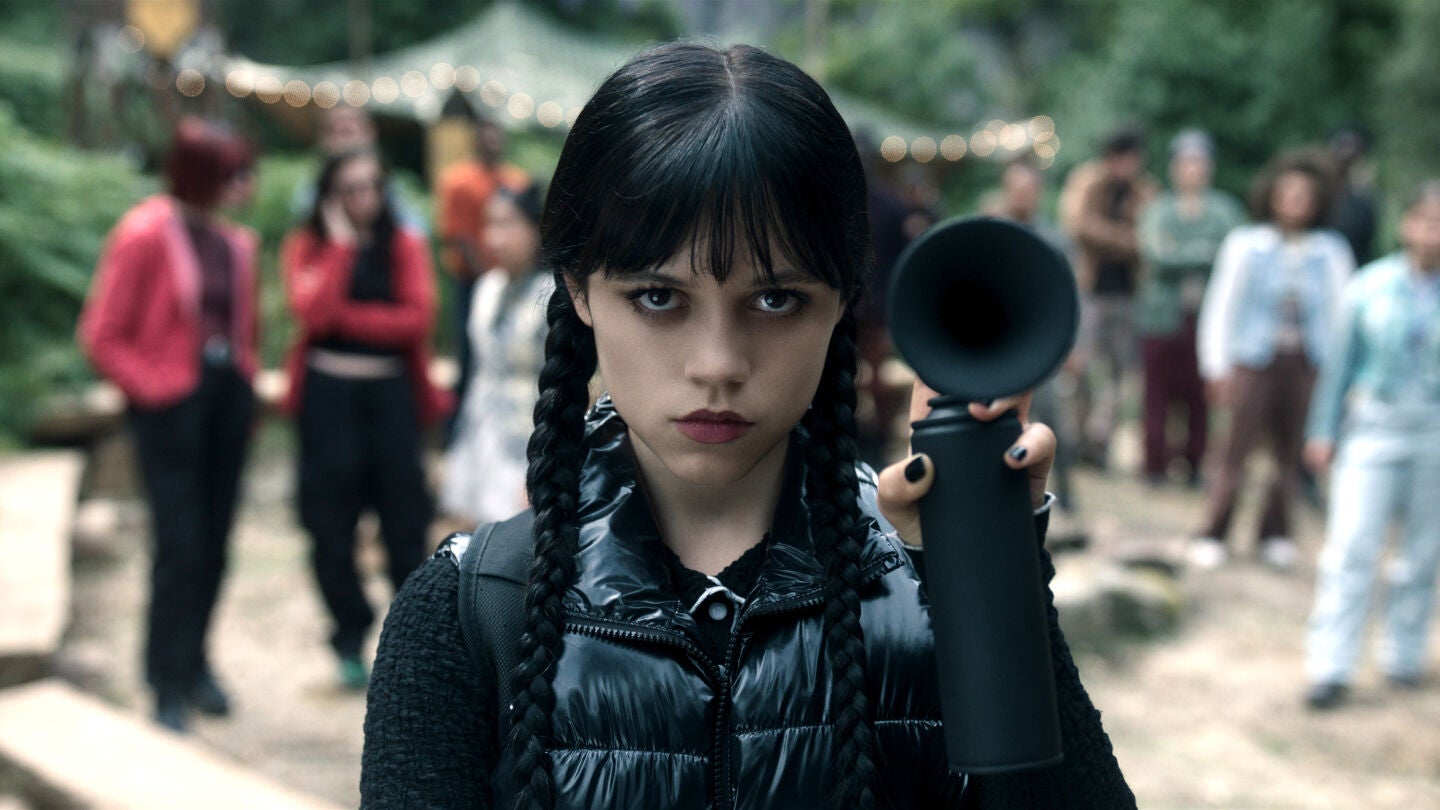 Jenna Ortega la temporada 2 de Mi&eacute;rcoles
