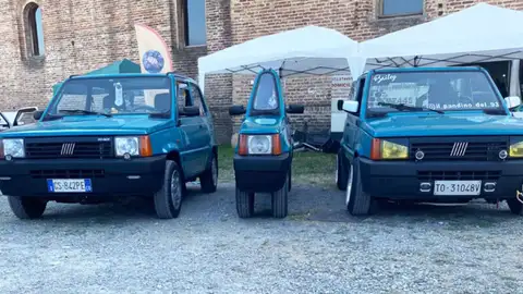 El Fiat Panda más estrecho del mundo El Fiat Panda más estrecho del mundo
