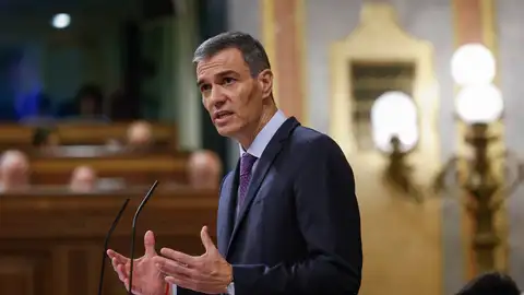 Pedro Sánchez en el Congreso. Pedro Sánchez en el Congreso.