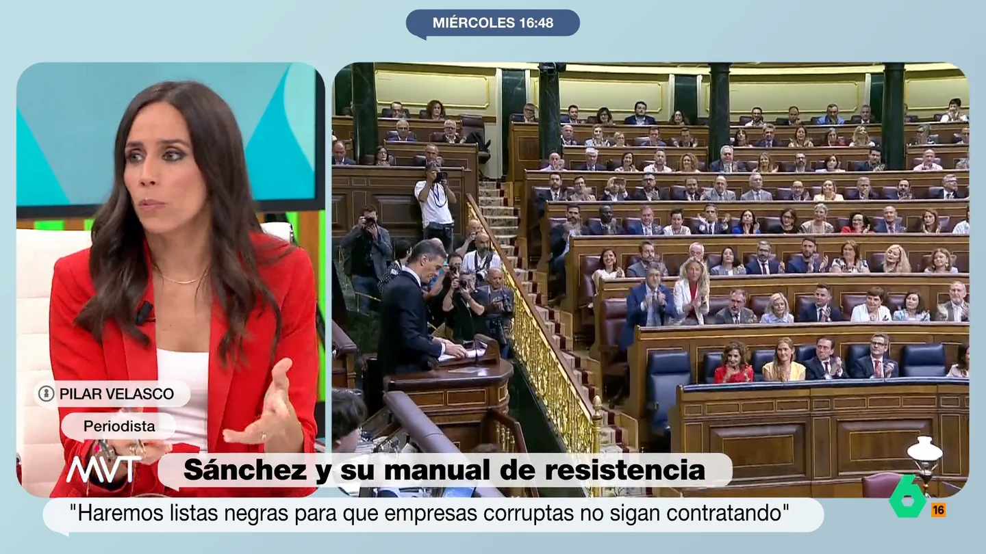 Pilar Velasco, sobre la corrupción en España: "Hay una descompensación absoluta entre las condenas a los políticos y las grandes empresas" Pilar Velasco, sobre la corrupción en España: "Hay una descompensación absoluta entre las condenas a los políticos y las grandes empresas"