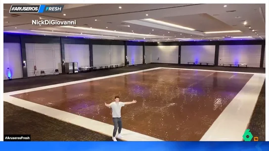 Así es la tableta de chocolate más grande del mundo: igual que una cancha de baloncesto Así es la tableta de chocolate más grande del mundo: igual que una cancha de baloncesto