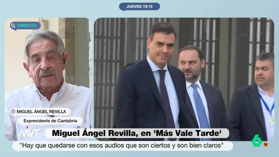 La reflexión de Revilla sobre Santos Cerdán, Ábalos y Koldo: "Los políticos cometen el error de rodearse de pelotas" "Esos tres personajes no deberían haber estado al frente de los más altos cargos del Gobierno", afirma rotundo Miguel Ángel Revilla en este vídeo donde analiza el escándalo de corrupción que implica a Santos Cerdán, Ábalos y Koldo García.