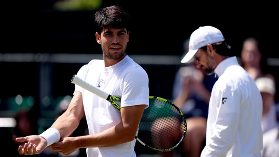 Carlos Alcaraz y Juan Carlos Ferrero Carlos Alcaraz y Juan Carlos Ferrero