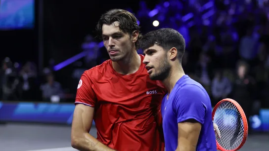Taylor Fritz y Carlos Alcaraz Taylor Fritz y Carlos Alcaraz