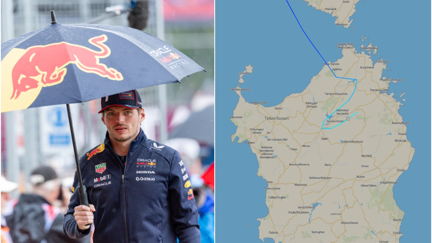 Max Verstappen y la isla de Cerdeña Max Verstappen y la isla de Cerdeña