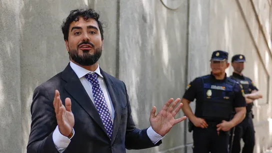 Alvise Pérez, a su salida del Tribunal Supremo Alvise Pérez, a su salida del Tribunal Supremo