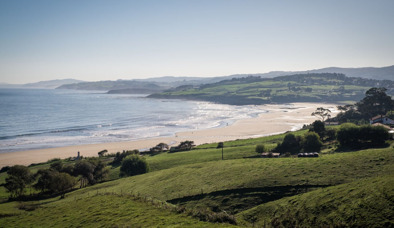 Playa de Oyambre, en Cantabria