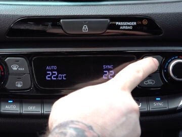 Aire acondicionado de un coche