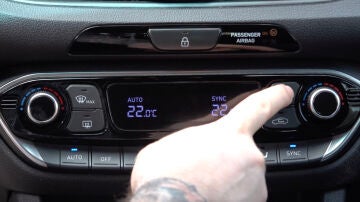 Aire acondicionado de un coche