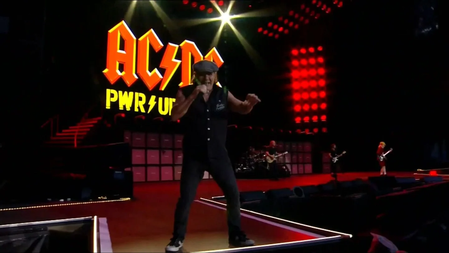 Imagen de un concierto de ACDC Imagen de un concierto de ACDC