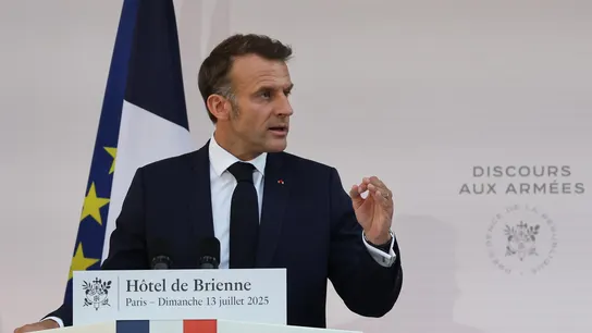 El presidente francés, Emmanuel Macron, en una imagen reciente El presidente francés, Emmanuel Macron, en una imagen reciente
