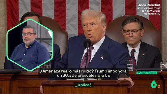 Pedro Rodríguez, sobre los aranceles de Trump: "Es una brutal herramienta de extorsión" Pedro Rodríguez, sobre los aranceles de Trump: "Es una brutal herramienta de extorsión"