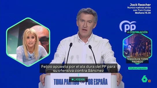 Afra Blanco señala el "problema" del PP: "No se reconocen ni a sí mismos porque intentan ser la marca blanca de Vox" Afra Blanco señala el "problema" del PP: "No se reconocen ni a sí mismos porque intentan ser la marca blanca de Vox"