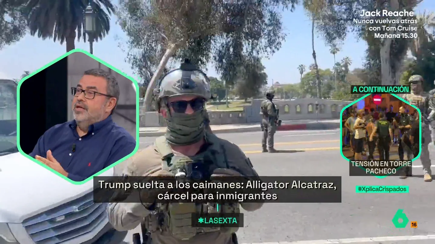 Pedro Rodríguez señala la hipocresía de Trump: "Su madre fue una inmigrante sin papeles de Escocia" Pedro Rodríguez señala la hipocresía de Trump: "Su madre fue una inmigrante sin papeles de Escocia"