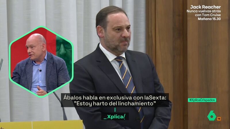 Gabi Sanz, sobre Ábalos: "Acabará cantando como todos, solo es estrategia dilatoria para conseguir un mejor trato penal"