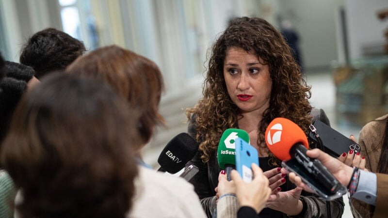 La secretaria de Política Económica del PSOE, Enma López