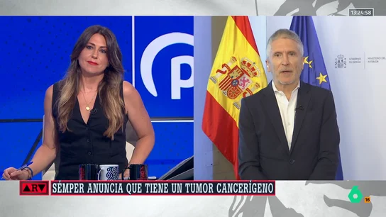 Las palabras de apoyo de Marlaska a Semper tras anunciar que tiene cáncer: "Estoy convencido de que en breve lo solventara; Borja, toda la suerte" Las palabras de apoyo de Marlaska a Semper tras anunciar que tiene cáncer: "Estoy convencido de que en breve lo solventara; Borja, toda la suerte"