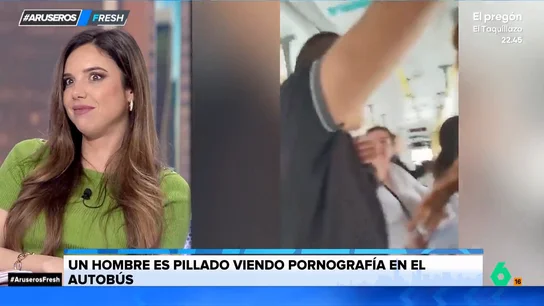 Tatiana Arús denuncia que pilló viendo porno a un hombre que se sentaba junto a ella y su hijo en el avión Tatiana Arús denuncia que pilló viendo porno a un hombre que se sentaba junto a ella y su hijo en el avión