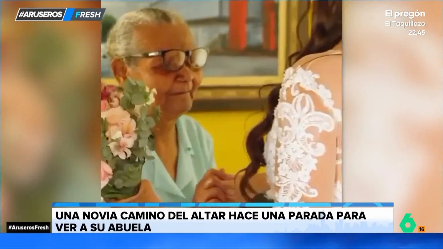 El emotivo gesto de una novia al visitar a su abuela antes de pasar por el altar: "No podía casarme sin abrazarla" El emotivo gesto de una novia al visitar a su abuela antes de pasar por el altar: "No podía casarme sin abrazarla"