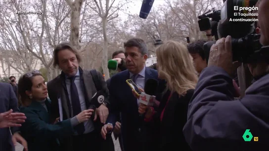 "¿Ser un daño colateral es estar ilocalizable en lo peor de la DANA?": las preguntas incómodas de Andrea Ropero a Carlos Mazón Andrea Ropero asistía a un desayuno informativo de Carlos Mazón, el primero en Madrid después de la DANA, y preguntaba al president y a altos cargos del PP sobre las cuestiones más incómodas de la gestión de la DANA.