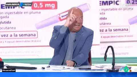 Alfonso Arús, al saber que Ozempic también sirve para combatir el alcoholismo: "De aquí a que te crezca el pelo va un paso" Alfonso Arús, al saber que Ozempic también sirve para combatir el alcoholismo: "De aquí a que te crezca el pelo va un paso"