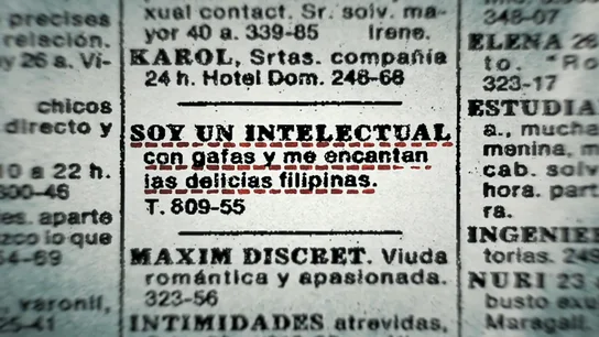 "Soy un intelectual con gafas y me encantan las delicias filipinas": el anuncio sexual que Ruiz-Mateos publicó con el teléfono de Miguel Boyer "Soy un intelectual con gafas y me encantan las delicias filipinas": el anuncio sexual que Ruiz-Mateos publicó con el teléfono de Miguel Boyer